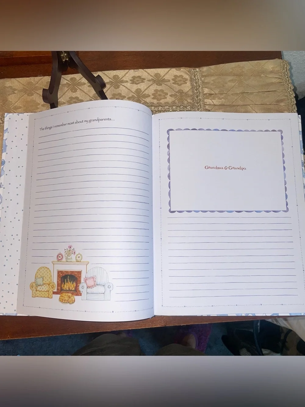 “My Story” by Susan Branch Heartfelt Keepsake Memory Book.